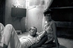 Saipan; Clair and Vicky Howard